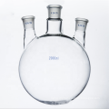50-20000ml three-nacked round bottle transparents glass chemical reactor soluble chemical lace equipment for lab